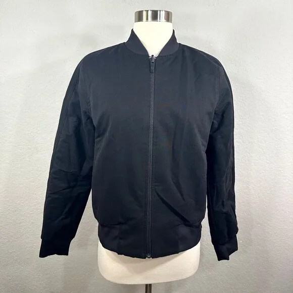 Lululemon Non-Stop Cotton Reversible Bomber Jacket in Black - Picture 7 of 16
